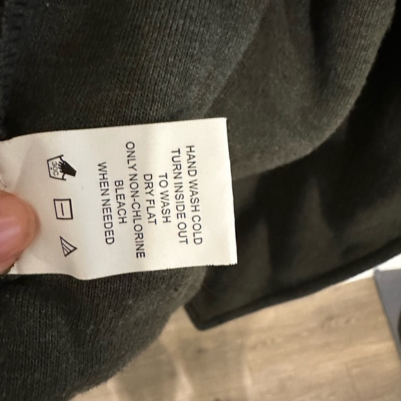 Athleta Olive Moto Jacket in Sz XL - Picture 9 of 9